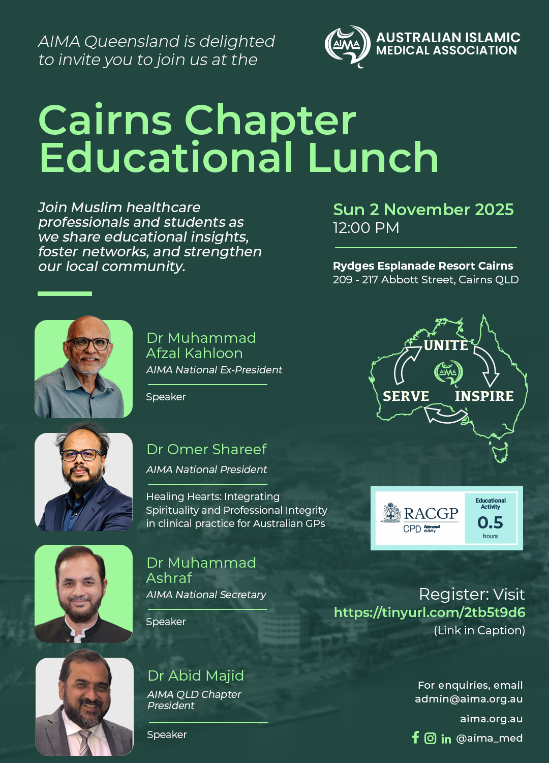 Cairns Chapter Educational Lunch