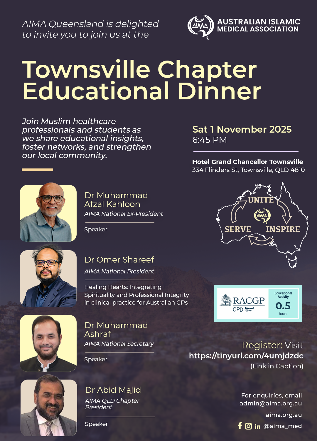 Townsville Chapter Educational Dinner