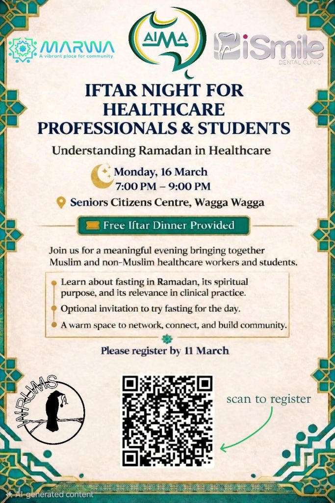 Wagga Wagga Ramadan Iftar Night – Healthcare Community Event